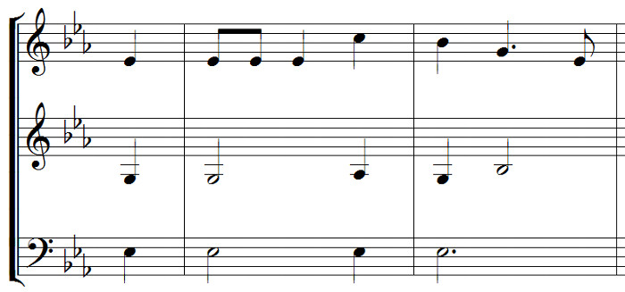 example of smooth rhythm
