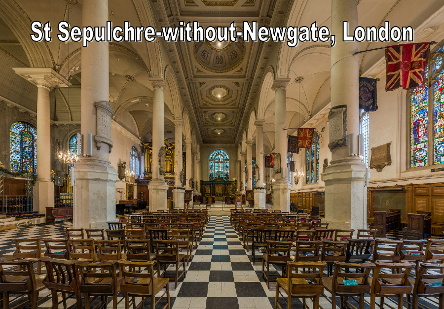Interior of St Sepulchre's